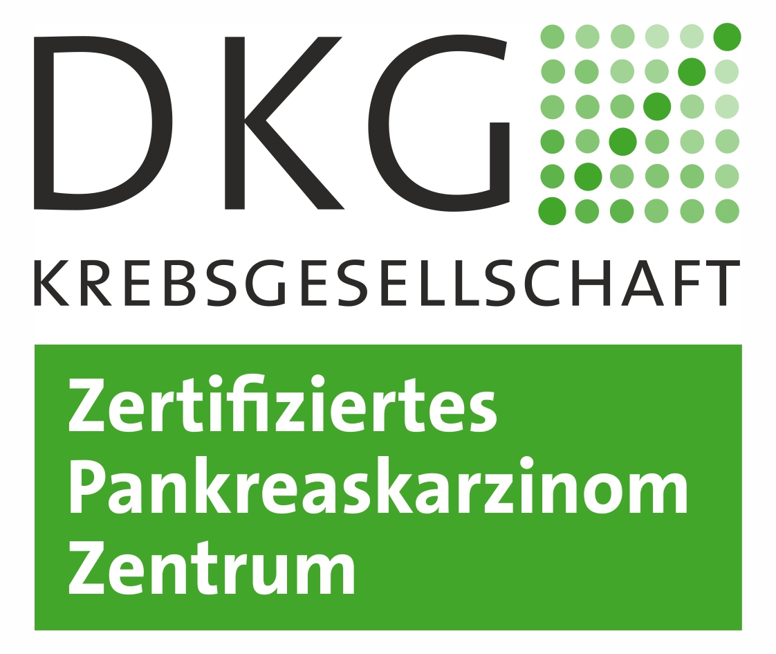 Logo Zertifizierung Logo der DKG-Zertifizierung des Pankreaszentrums am EKBK Halle